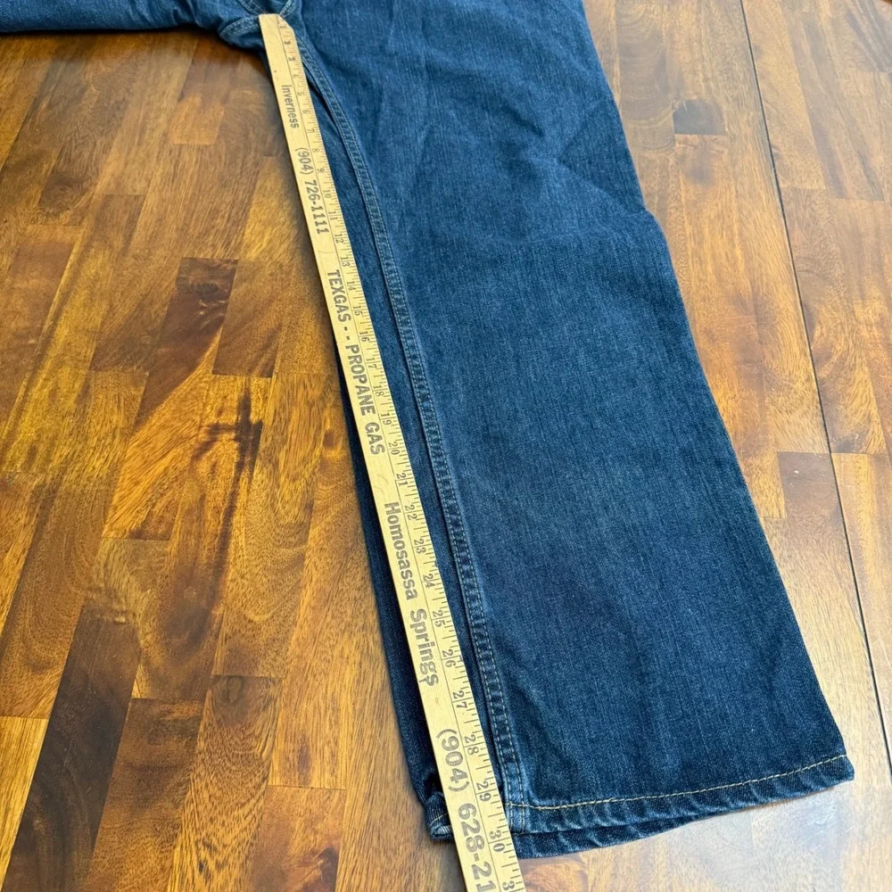 Levi Strauss Co‎ 559 Loose Fit Jeans Mens 42x30 Dark Wash Denim Pants